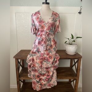 Floral maxi dress
